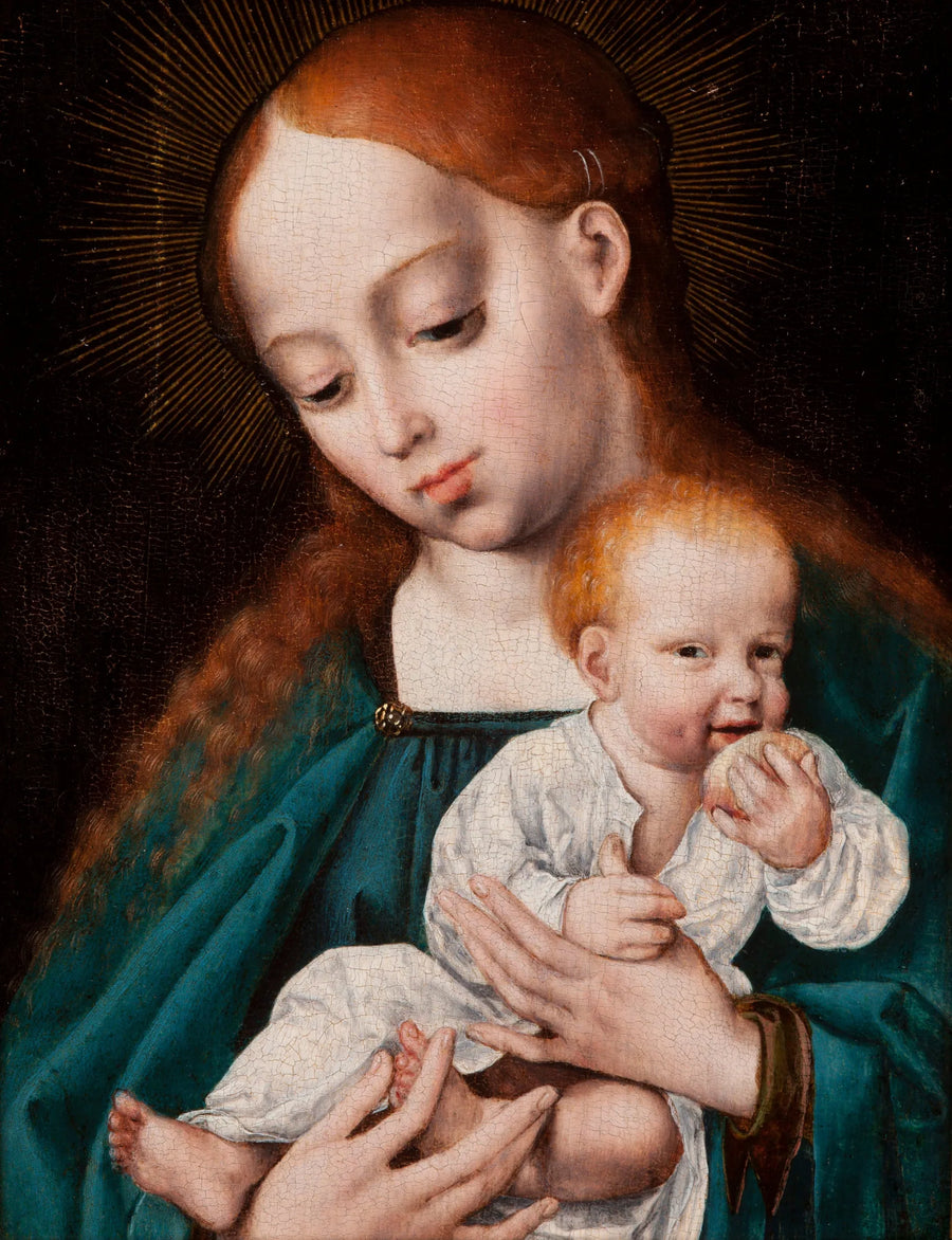 The Virgin and Child Eating an Apple - Joos van Cleve