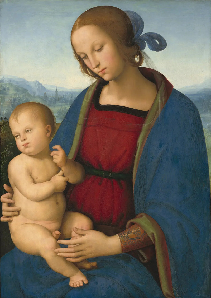 The Virgin and Child - Pietro Perugino