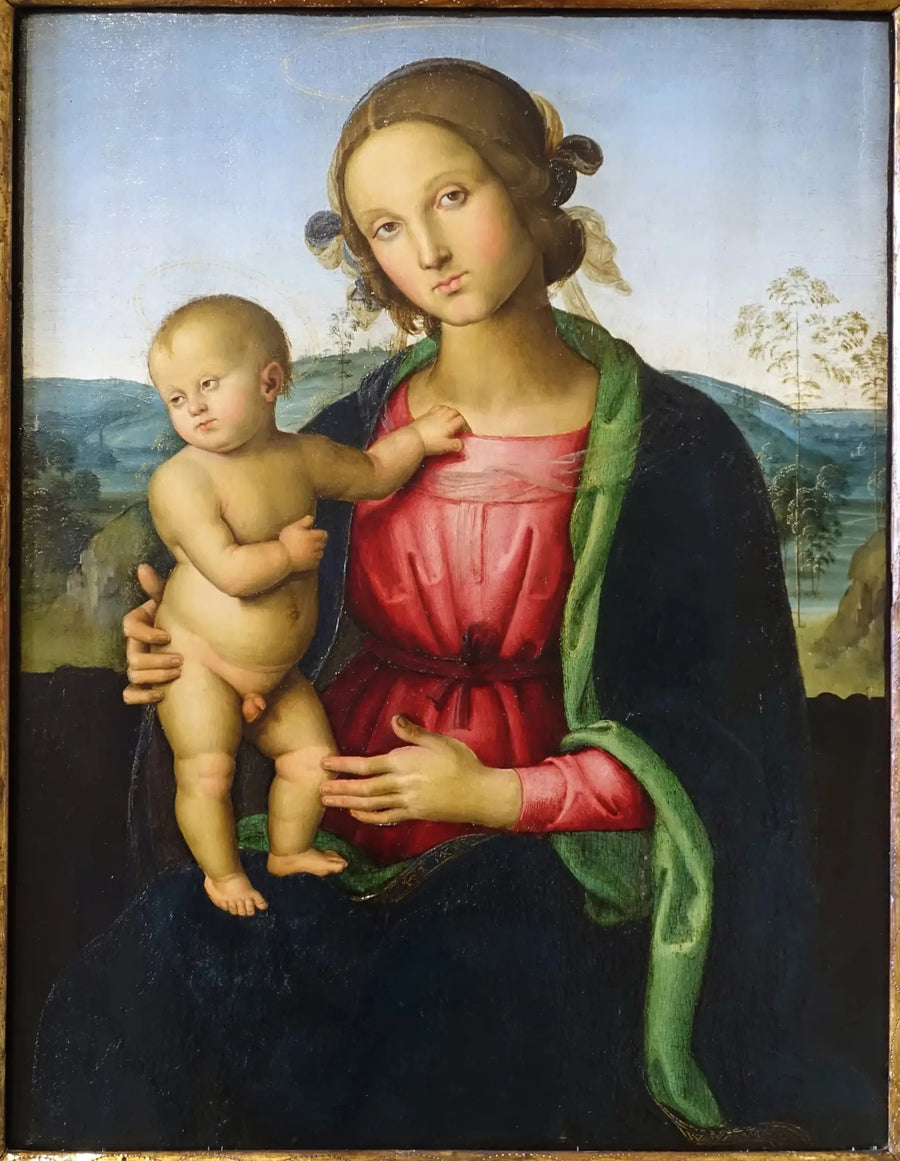 The Virgin and Child - Pietro Perugino
