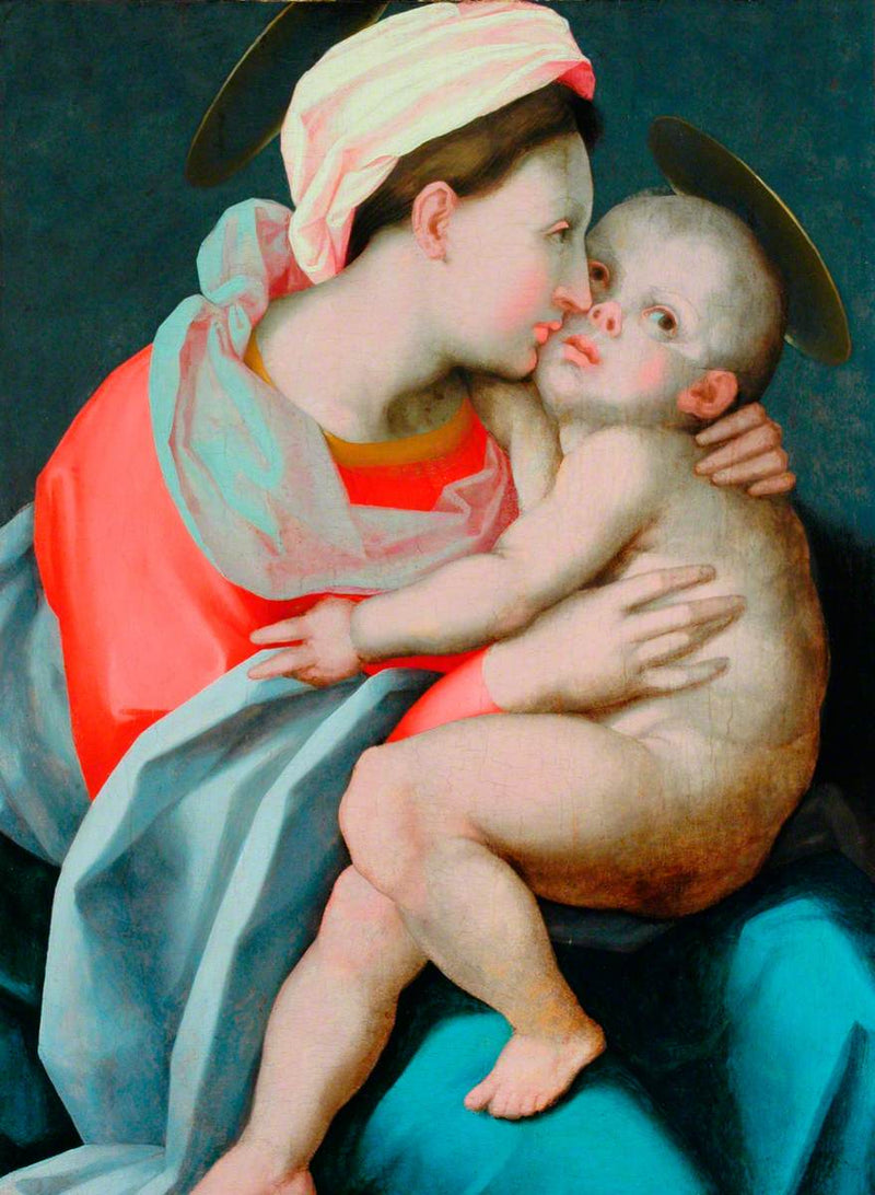 La Virgin and Child - Rosso Fiorentino