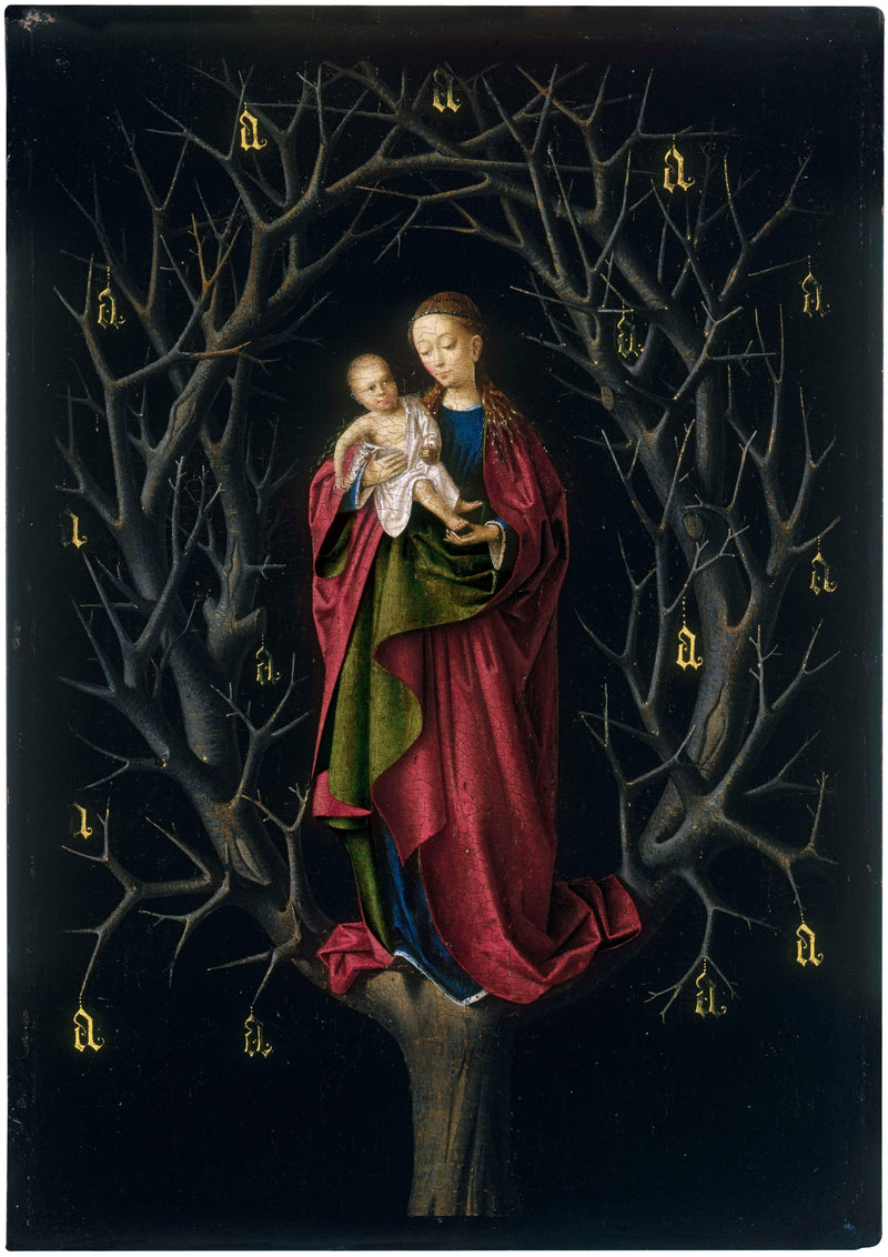 The Virgin at the Dried Tree - Petrus Christus