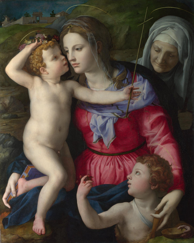 The Virgin and Child with Saints - Bronzino
