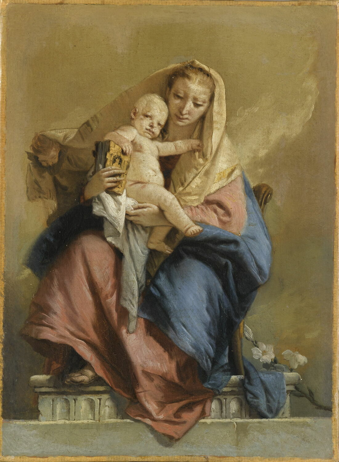 The Virgin and Child - Giovanni Battista Tiepolo
