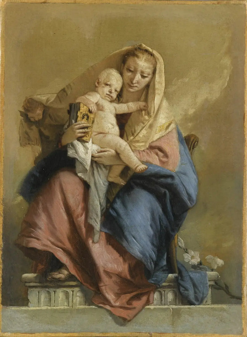 The Virgin and Child - Giovanni Battista Tiepolo