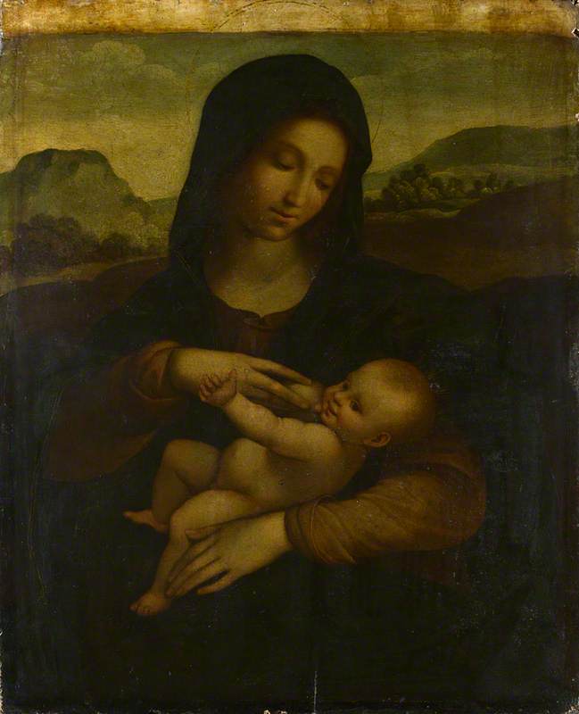 The Virgin and Child - Il Sodoma (Giovanni Antonio Bazzi)