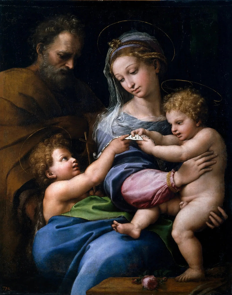 The Virgin with the Rose - Raphael Sanzio