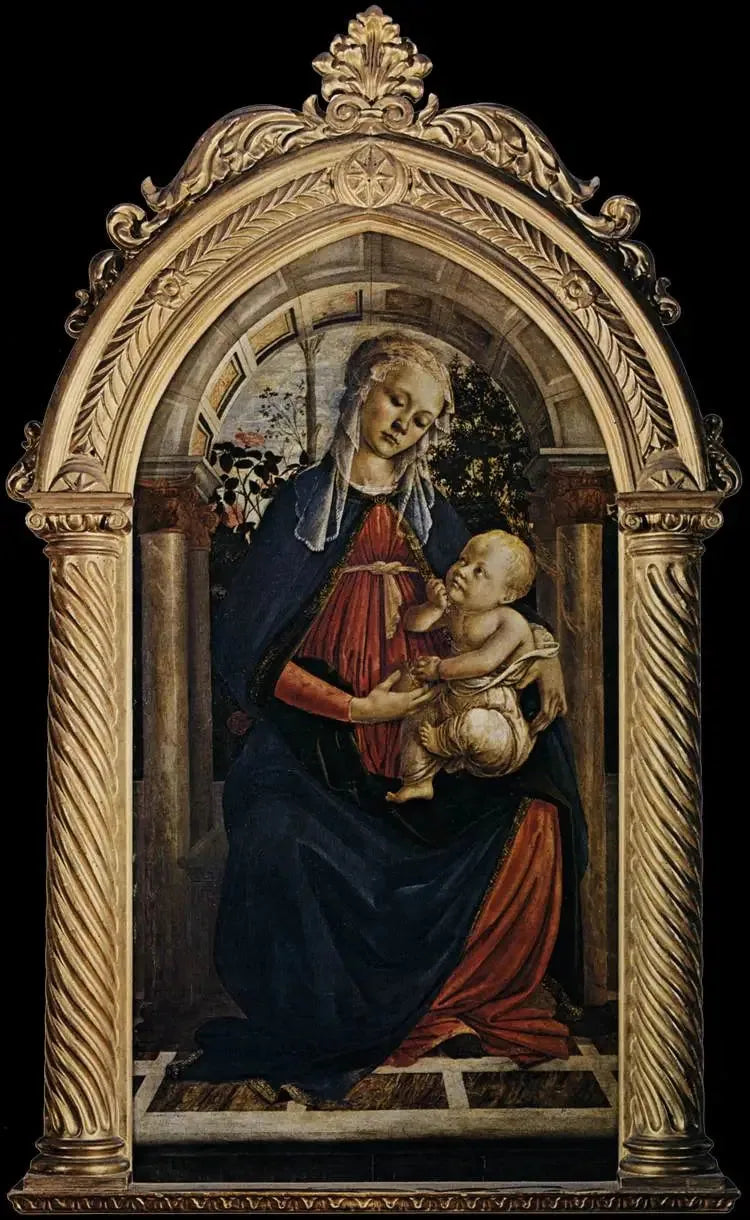 The Virgin in the Rose Garden - Sandro Botticelli