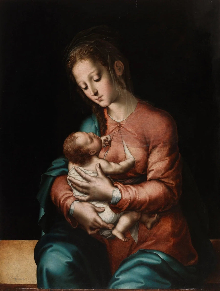 The Virgin Nursing - Luis de Morales