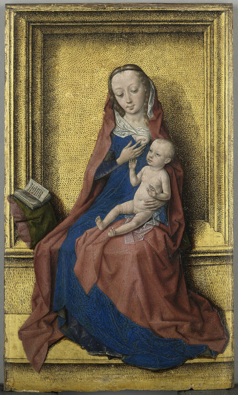 The Sitting Virgin with Child - Dirk Bouts