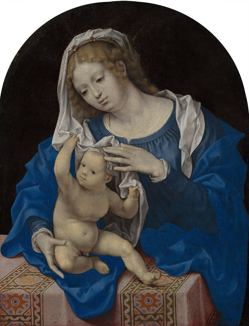 The Virgin with Veil - Jan Gossaert