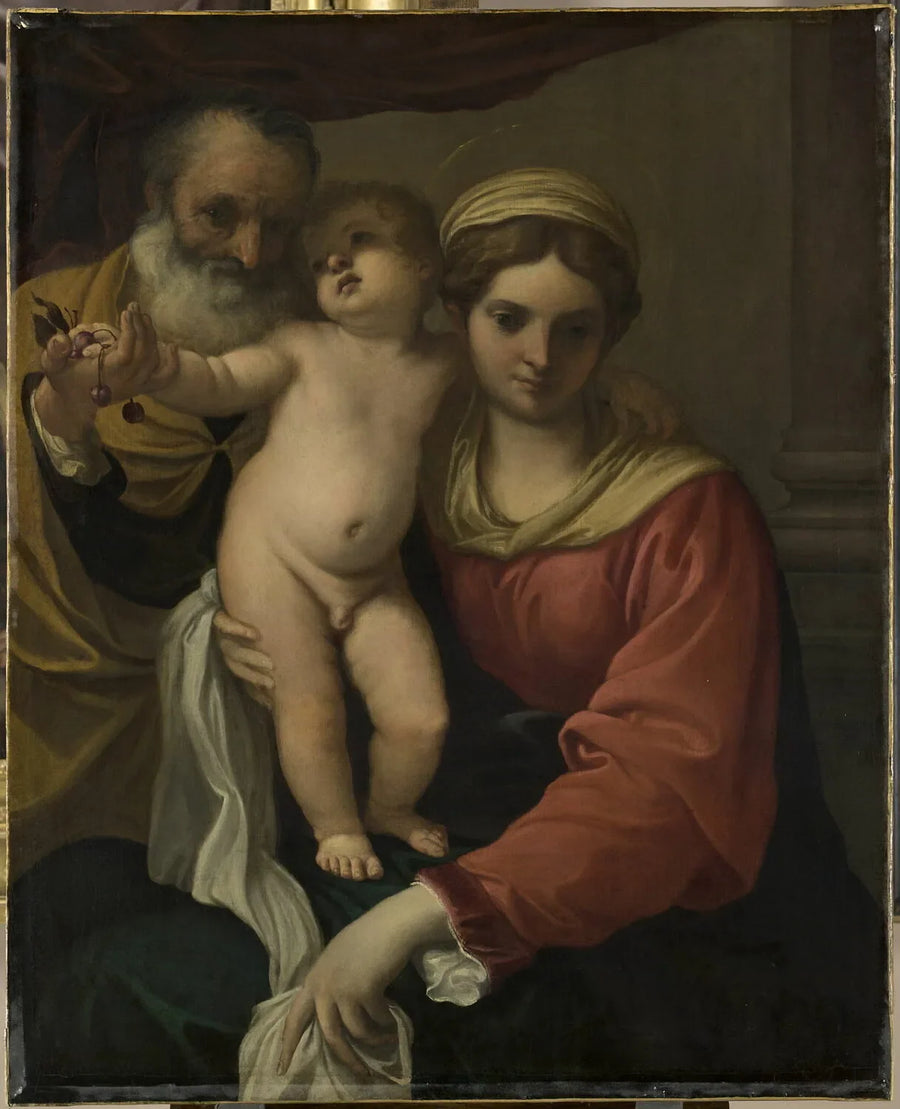 The Virgin with Cherries - Annibale Carracci