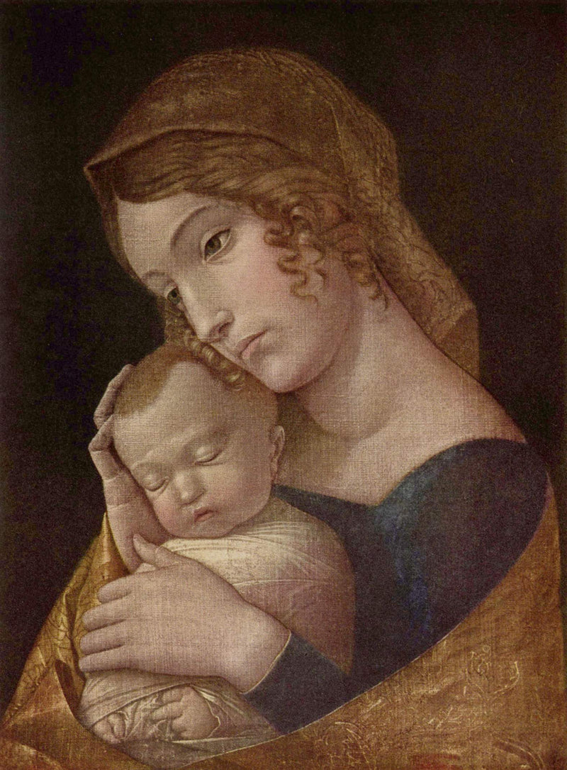 The Virgin with the Sleeping Child - Andrea Mantegna