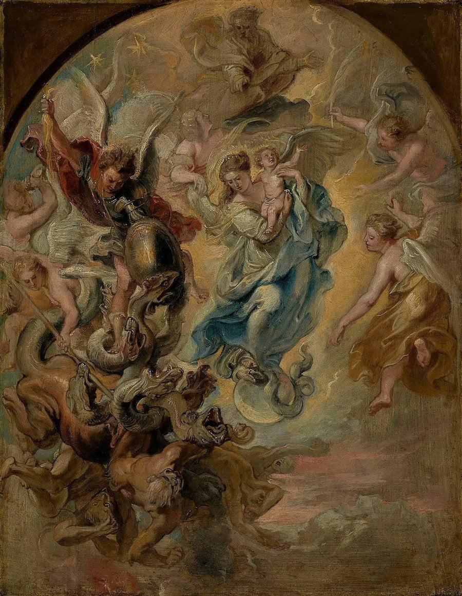 The Virgin as the Woman of the Apocalypse - Peter Paul Rubens