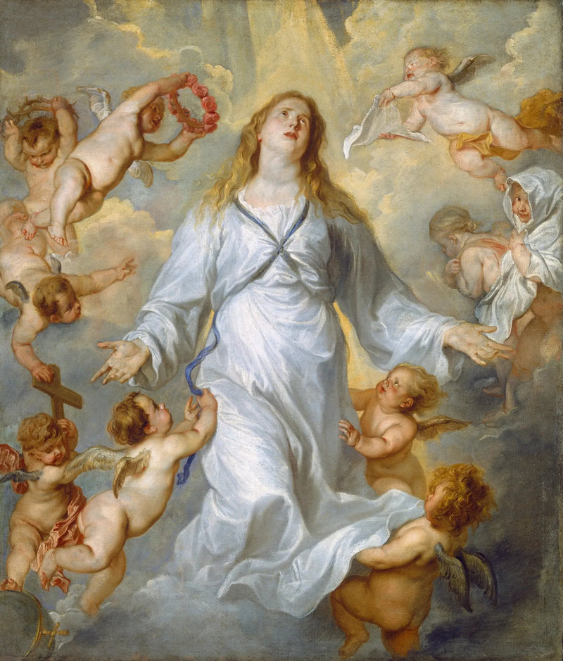 The Virgin as Intercessor - Antoine van Dyck