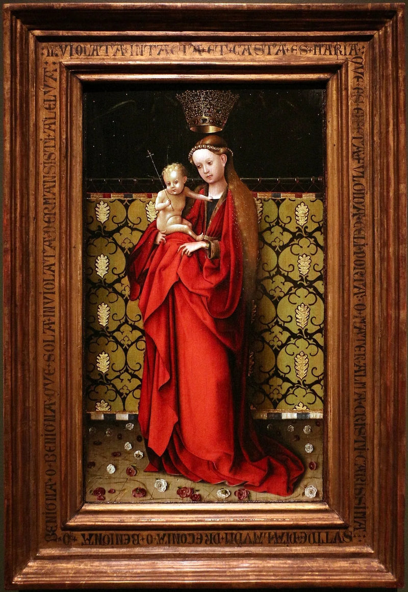 The Virgin Crowned by Angels - Stefan Lochner