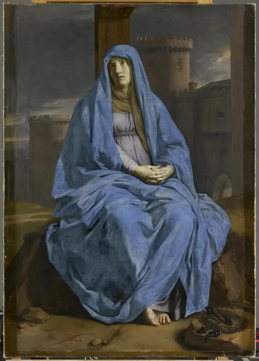 The Virgin of Sorrows at the Foot of the Cross - Philippe de Champaigne