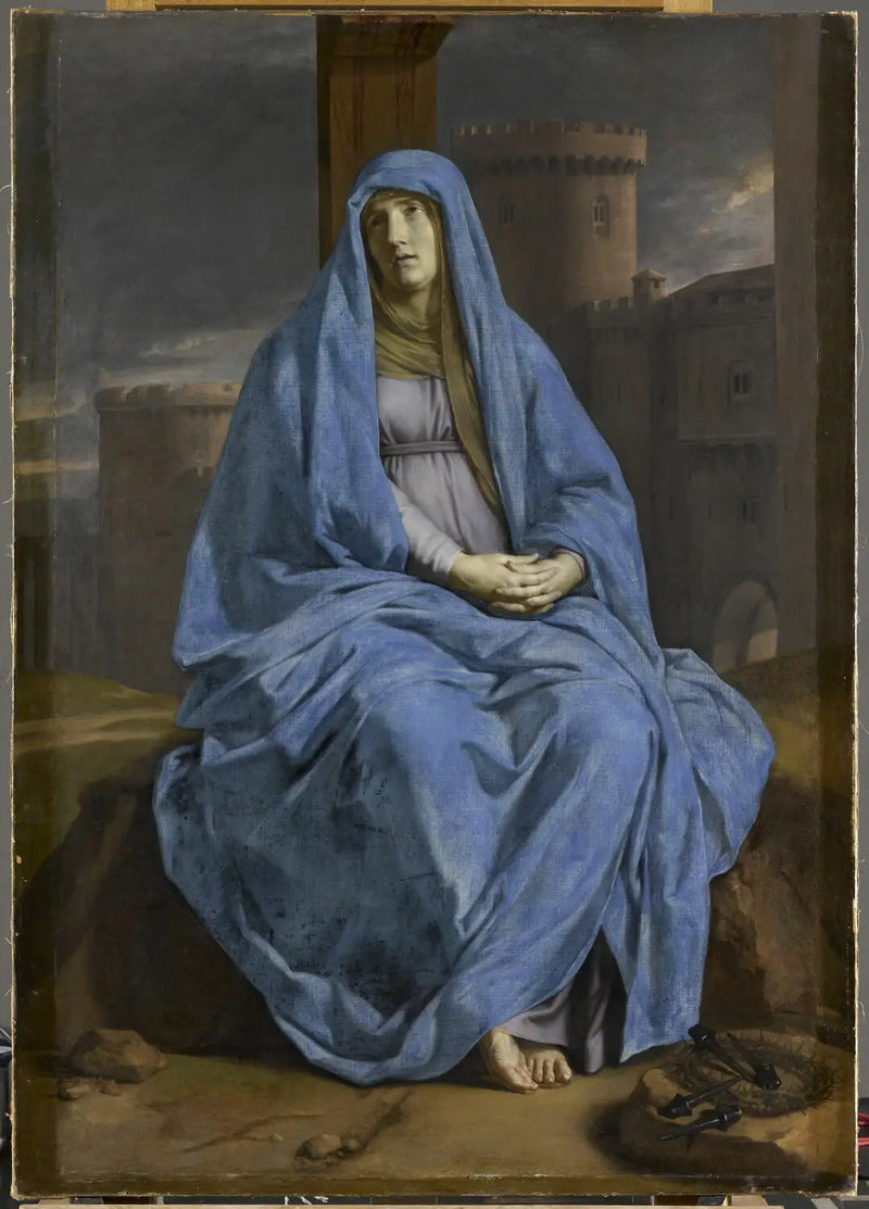 The Virgin of Sorrows at the Foot of the Cross - Philippe de Champaigne