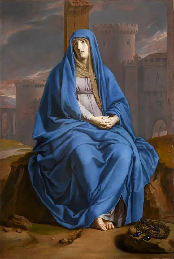 The Virgin of Sorrows - Philippe de Champaigne