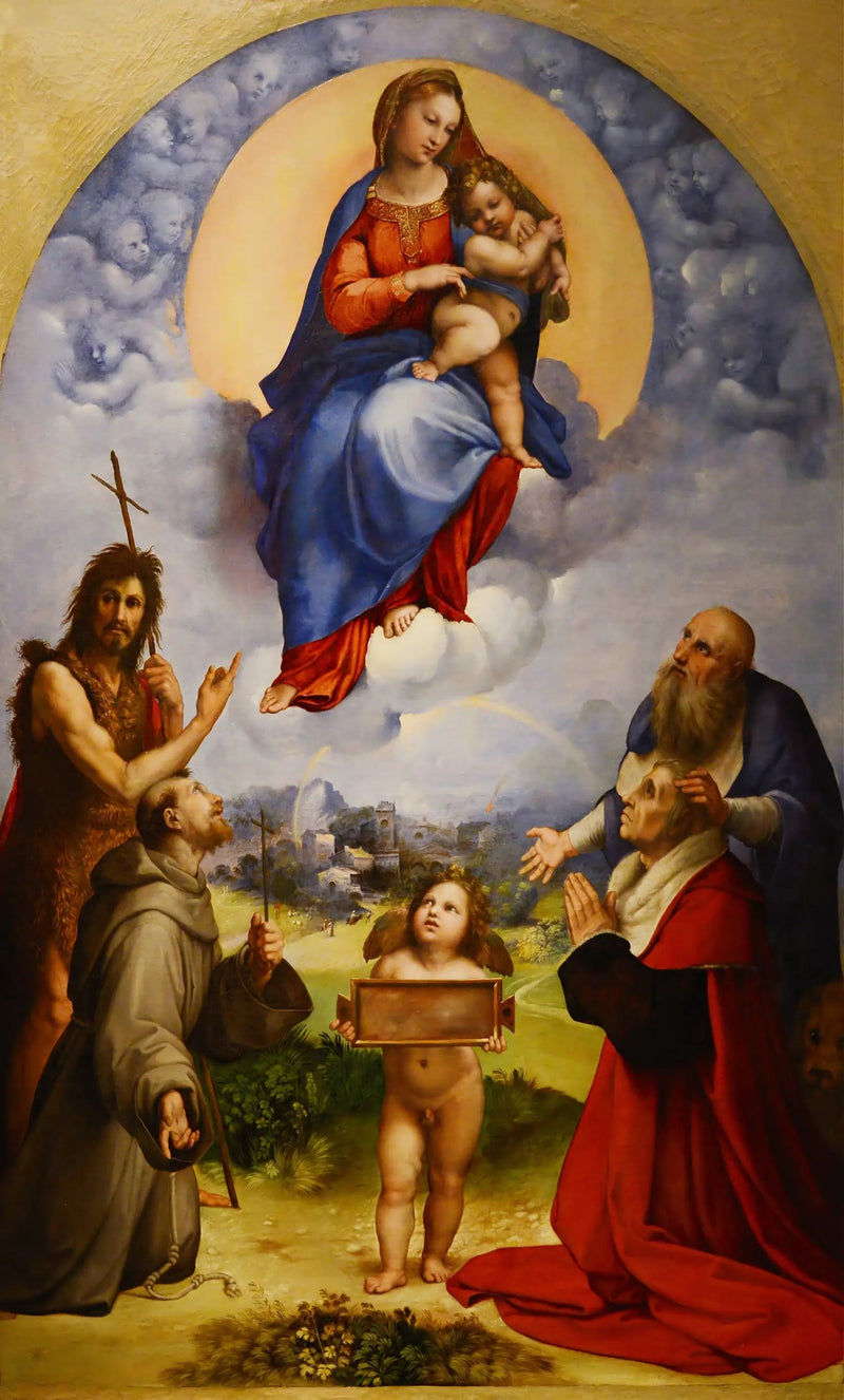 The Virgin of Foligno - Raphael Sanzio