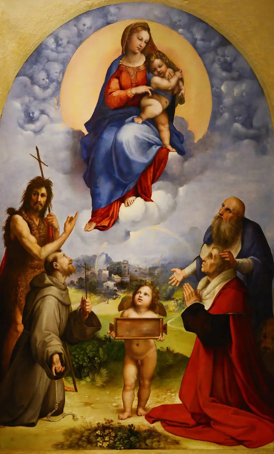 The Virgin of Foligno - Raphael Sanzio