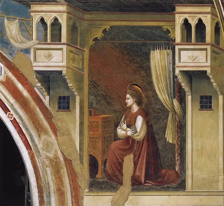The Annunciation Virgin - Giotto