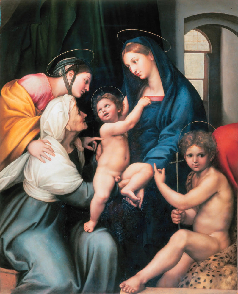 The Virgin of the Impannata - Raphael Sanzio