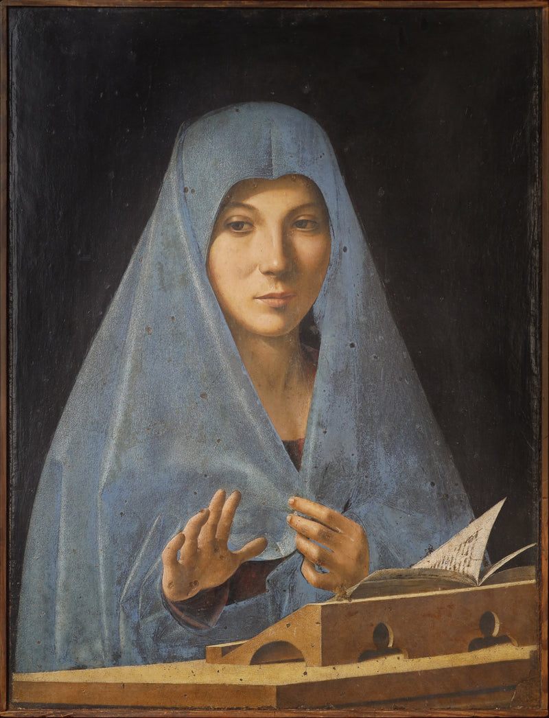 The Annunciation Virgin - Antonello de Messina