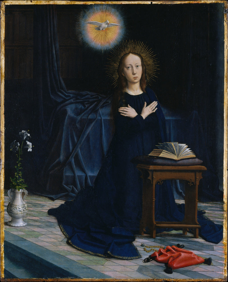 The Annunciation Virgin Retable of Cervara - Gérard David