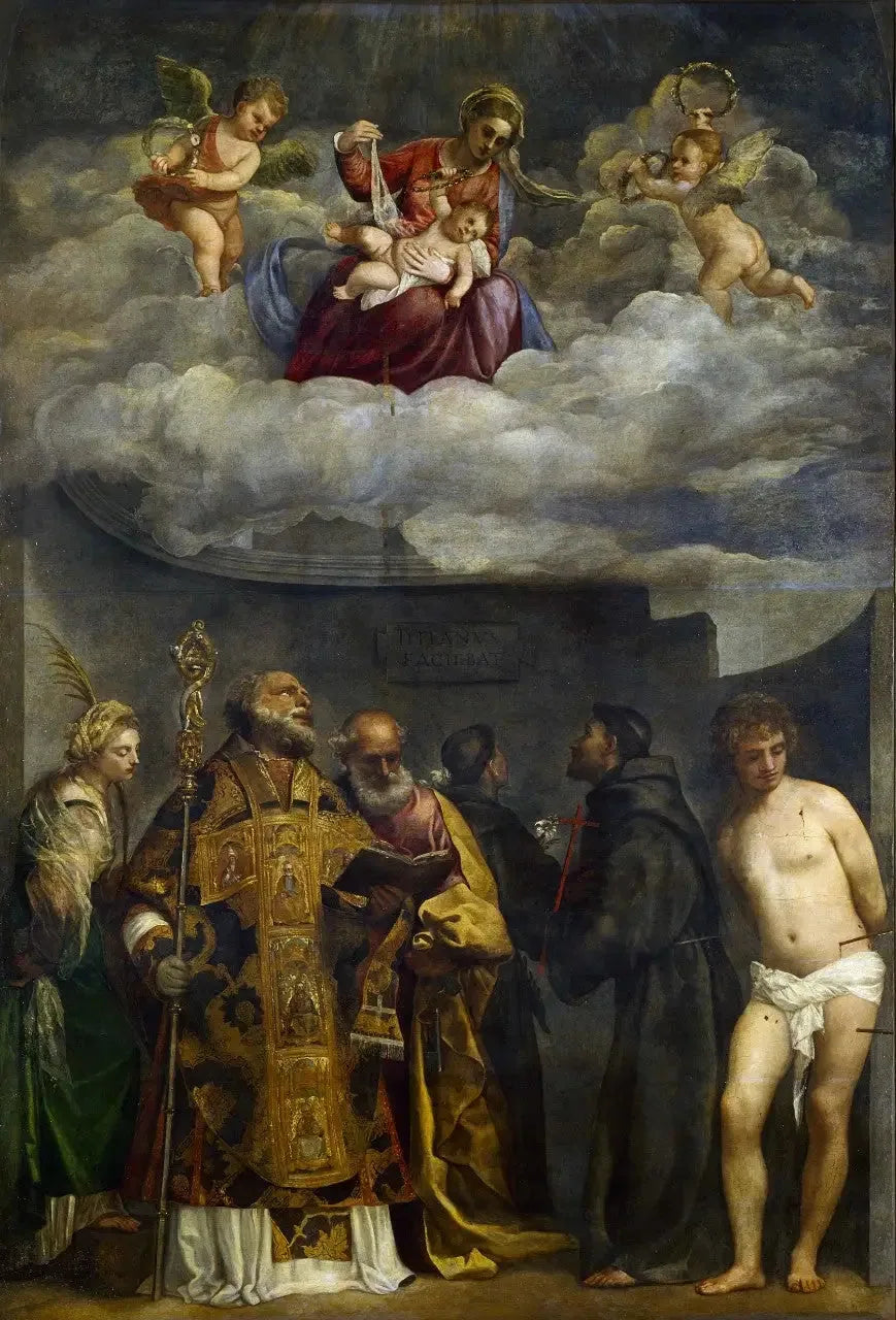 The Virgin of San Nicolò dei Frari - Titian