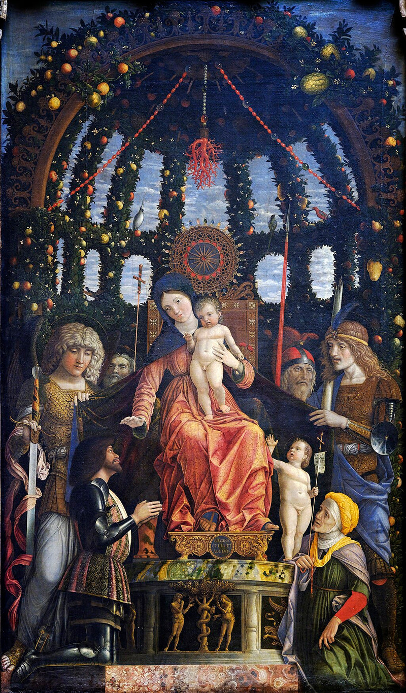 The Virgin of Victory - Andrea Mantegna
