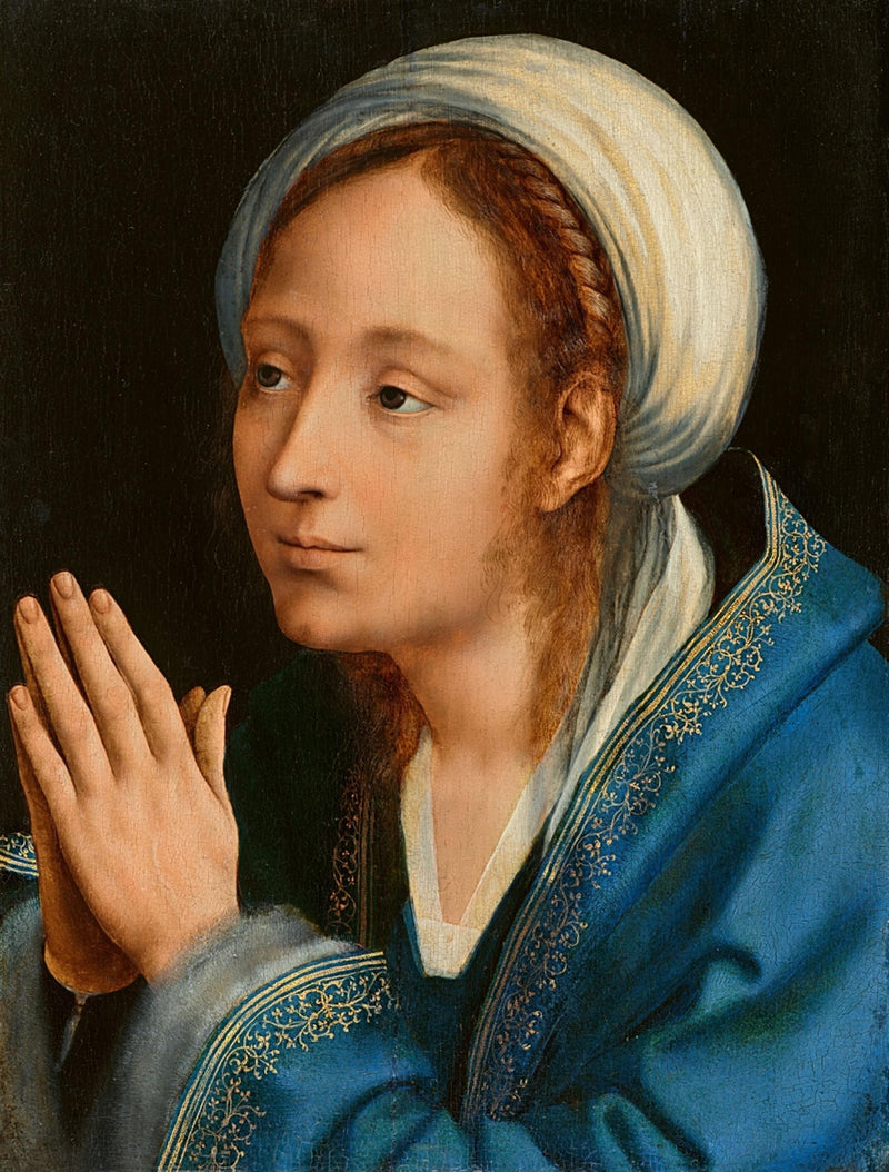 The Virgin in Prayer - Quentin Metsys