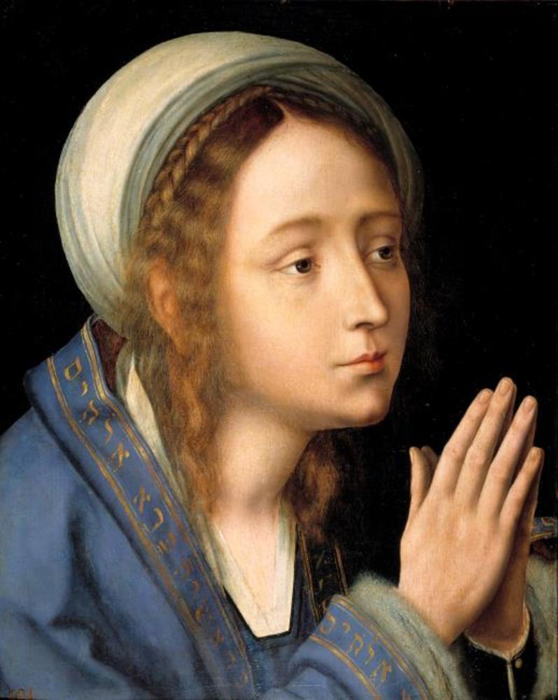 The Virgin in Prayer - Quentin Metsys