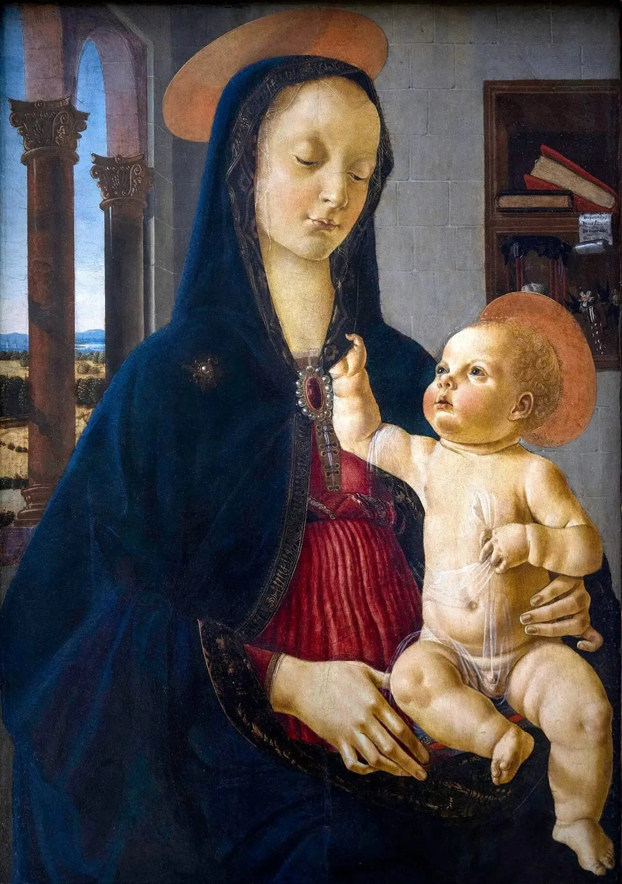 The Virgin and Child - Domenico Ghirlandaio