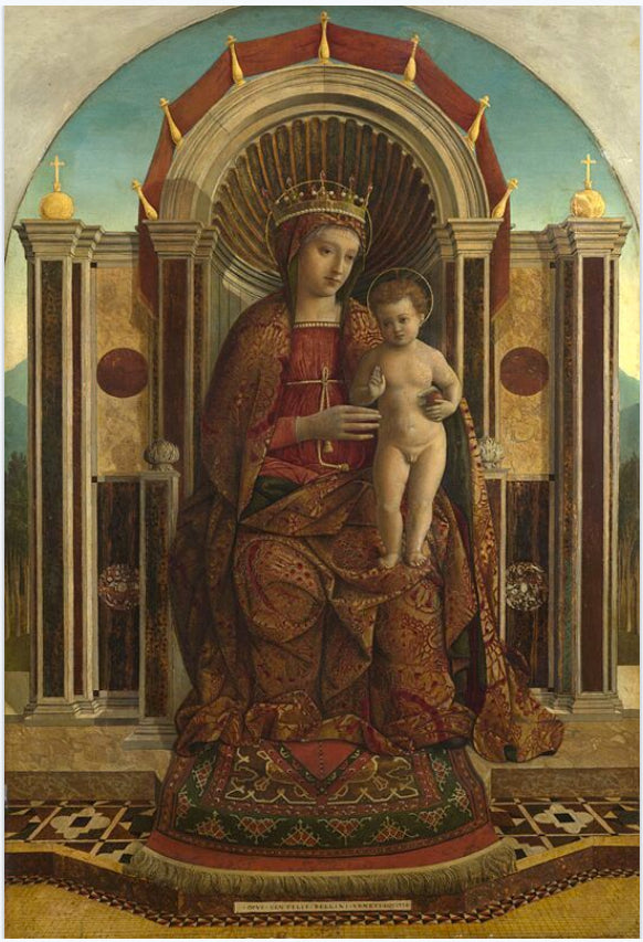 The Virgin and Child in Majesty - Gentile Bellini