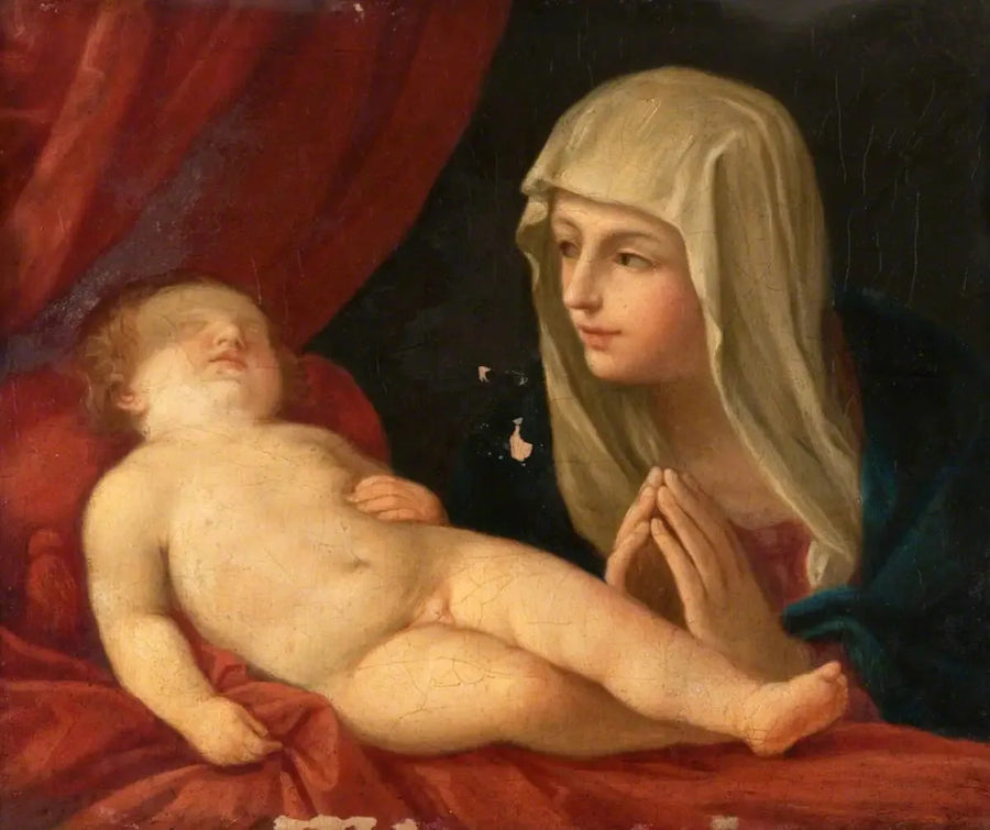 The Virgin and the Sleeping Child - Guido Reni