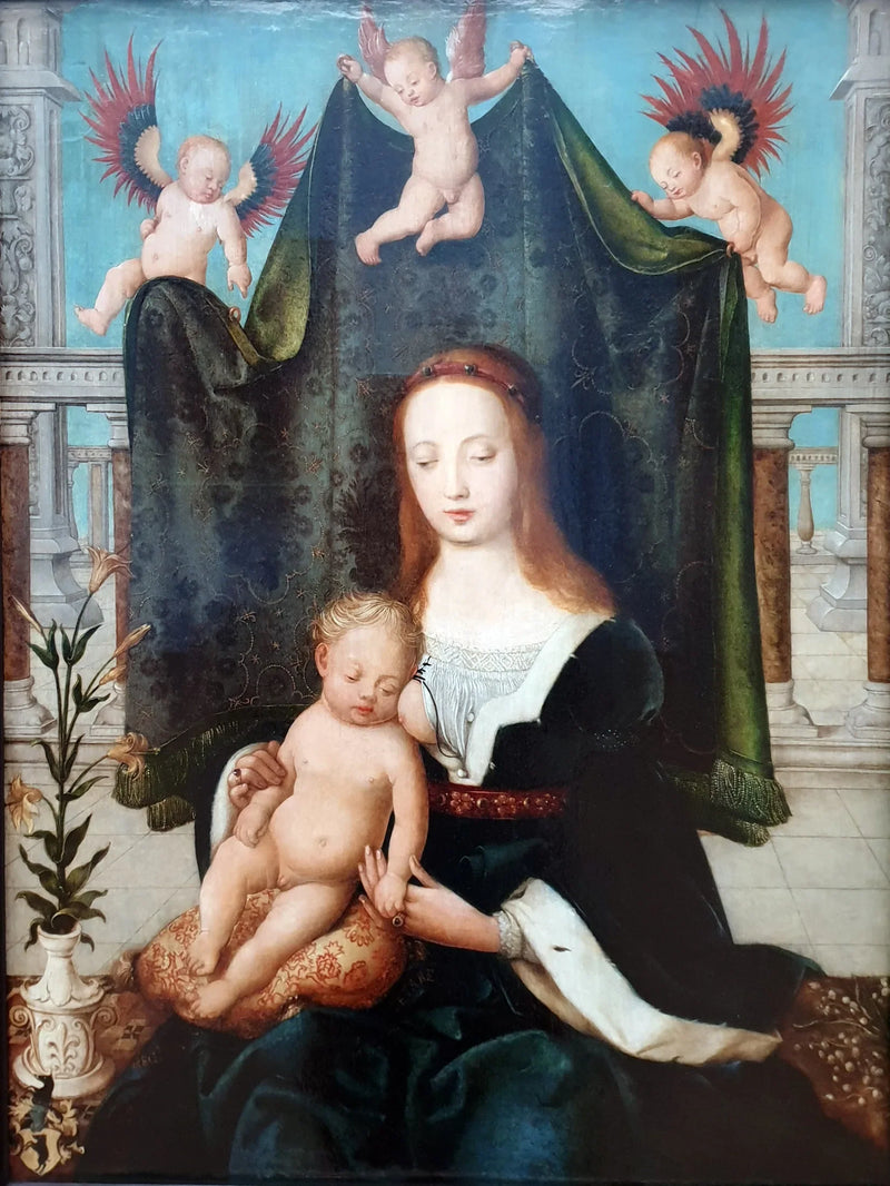 The Virgin and the Sleeping Child - Hans Holbein the Elder