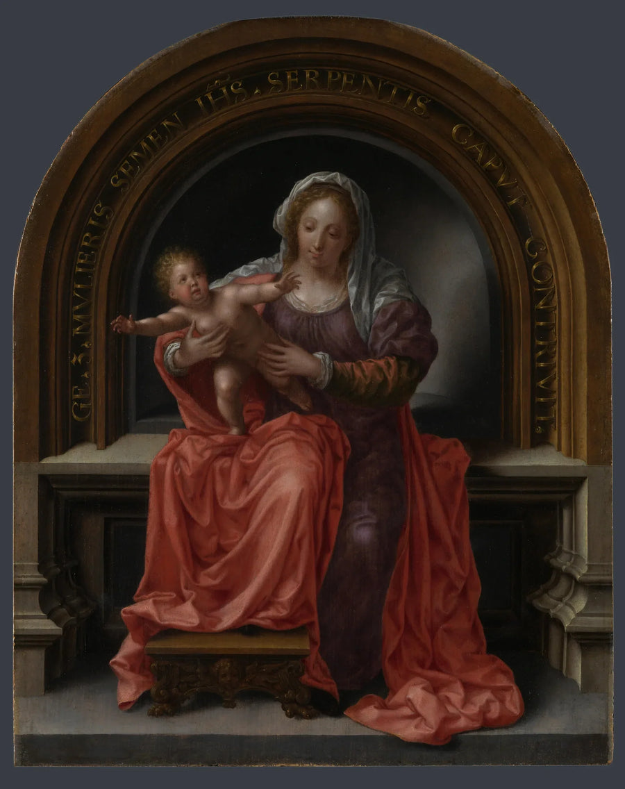 The Virgin and Child - Jan Gossaert