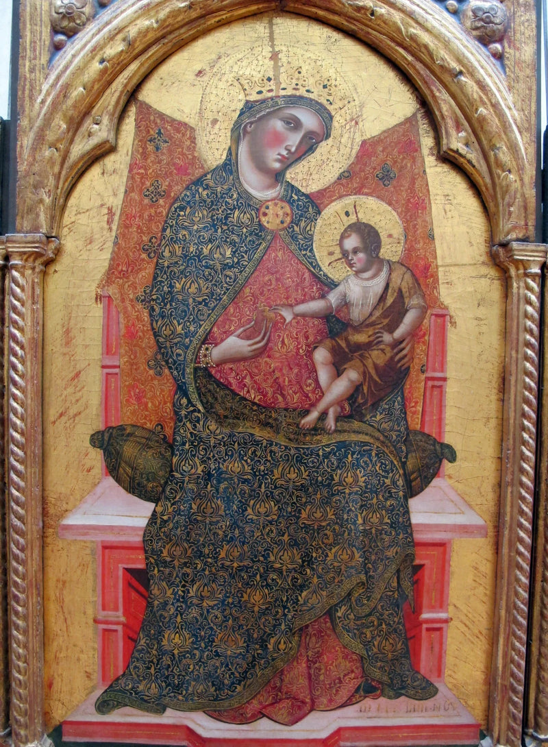 The Virgin and Child - Paolo Veneziano