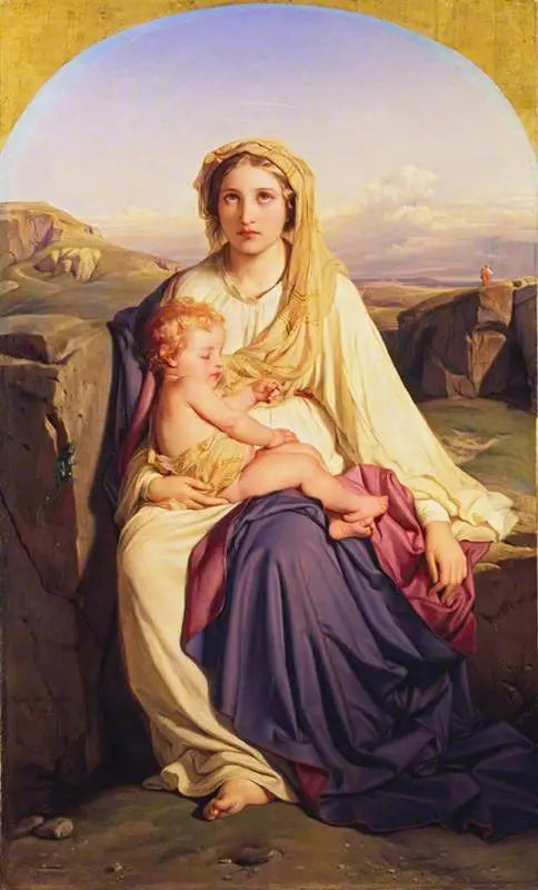 The Virgin and Child - Paul Delaroche