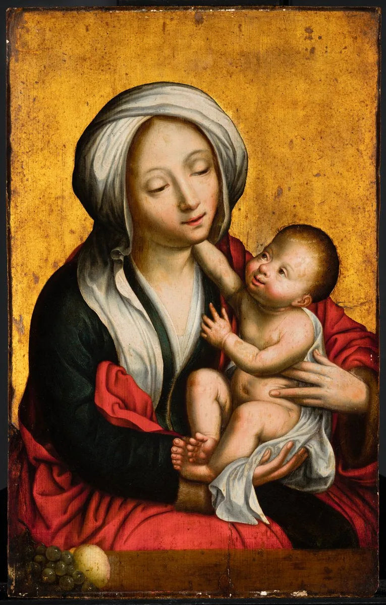 The Virgin and Child - Quentin Metsys