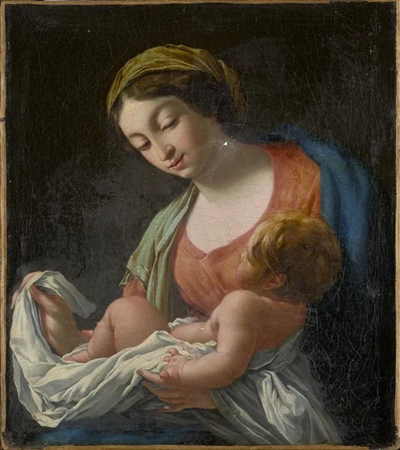 The Virgin and Child - Simon Vouet
