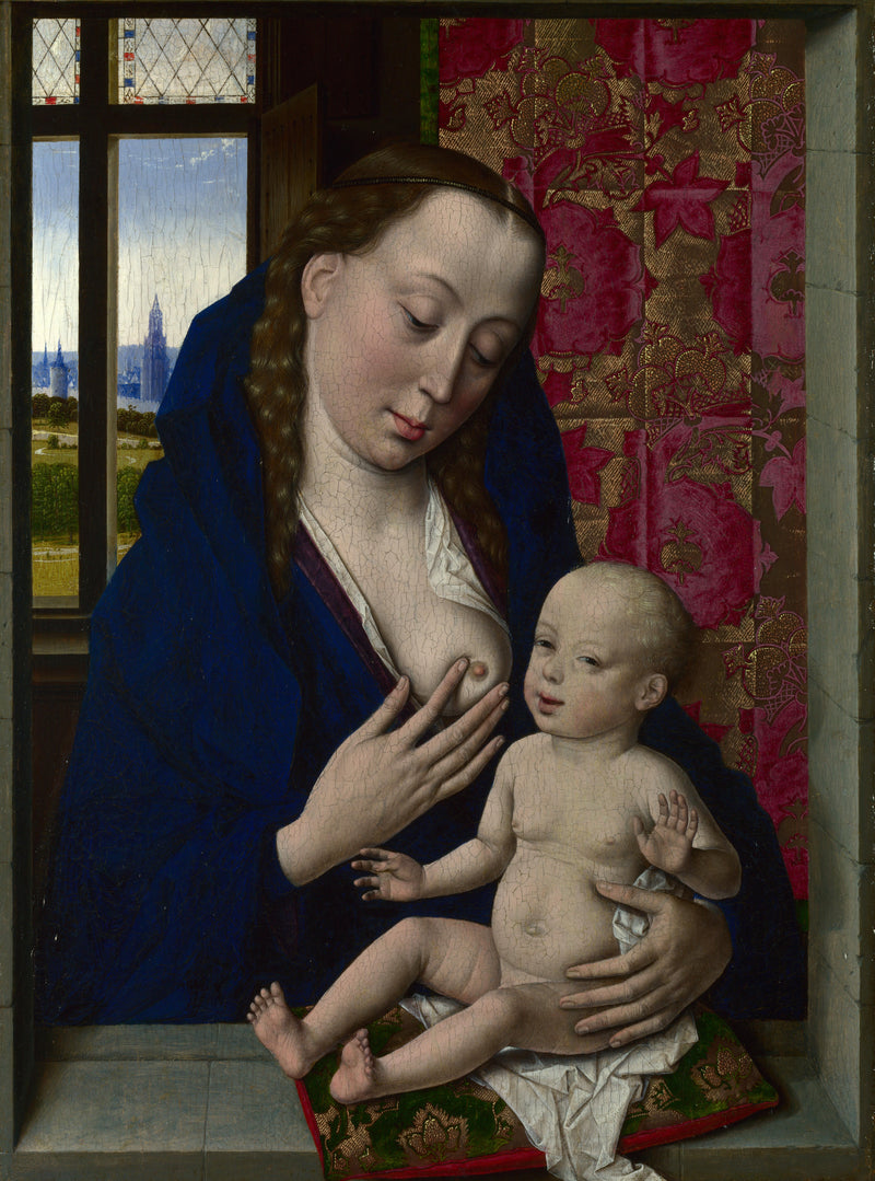 The Virgin and Child - Dirk Bouts