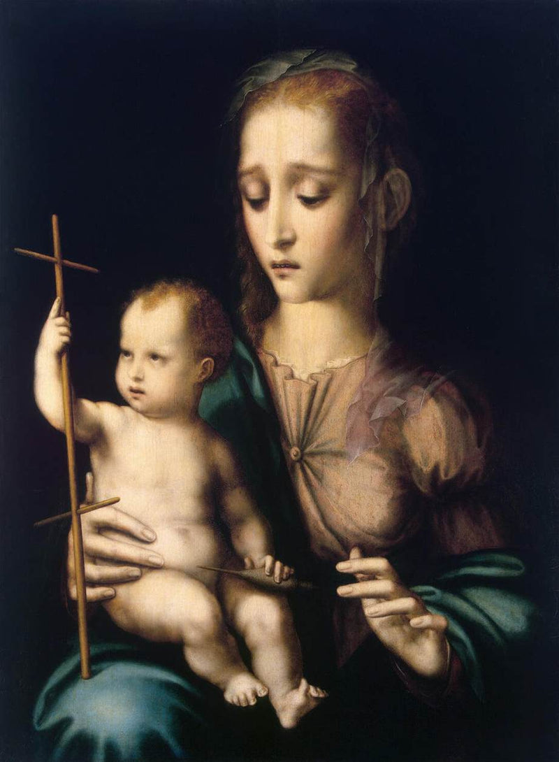 The Virgin and Child - Luis de Morales