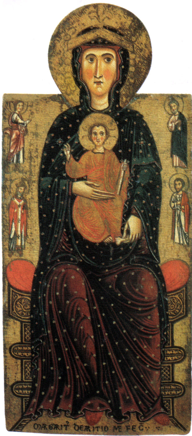The Virgin and Child - Margaritone d'Arezzo