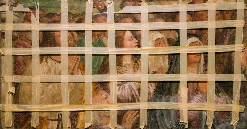 The Virgin, the Apostles and the Saints - Bernardino Luini