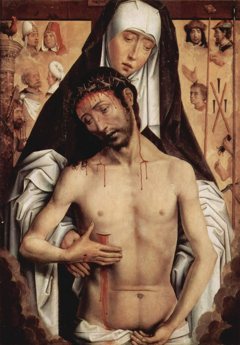 The Virgin Showing the Man of Sorrows - Hans Memling