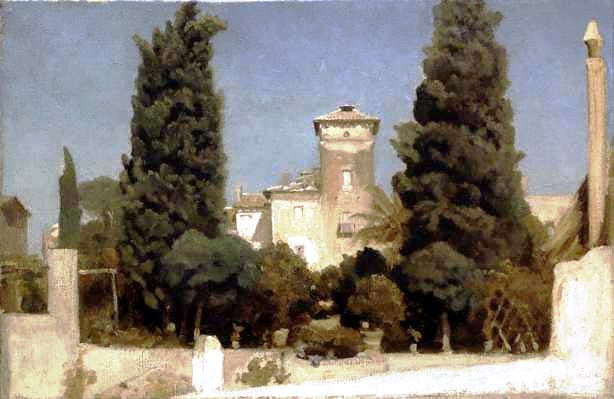 The Villa Malta in Rome - Frederic Leighton