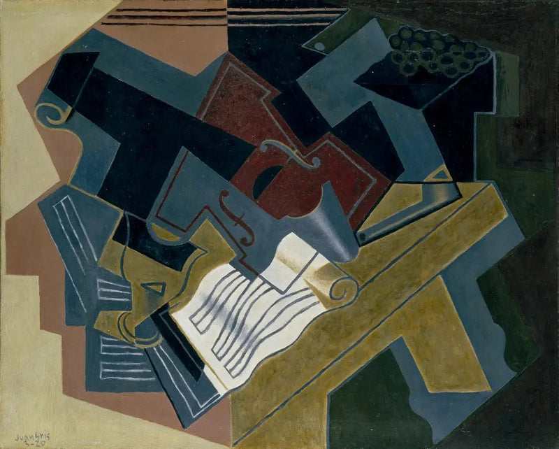 The Viola - Juan Gris