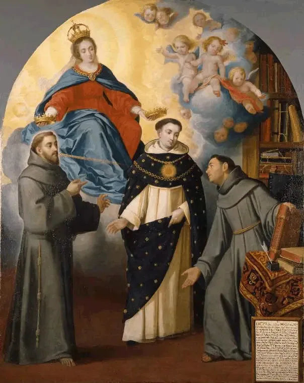 The Vision of Fray Lauterio - Bartolomé Esteban Murillo