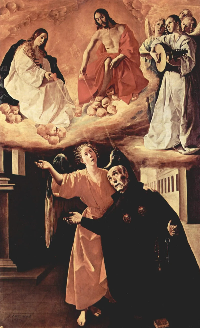 The Vision of Saint Alonso Rodriguez - Francisco de Zurbarán